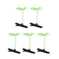 thumbnail image 1 of 5 pinzas para el pelo, bonitas pinzas para el pelo con forma de planta de hierba, pinzas para el pelo con forma de brote de soja ^, 1 of 7
