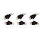 thumbnail image 5 of Manoplas Sonducket 1 par para mujer manopla Convertible color simple Negro, 5 of 6