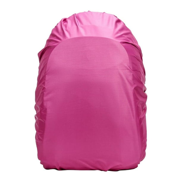 Mochila resistente al agua de 35 l, mochila, funda para lluvia, bolsa para senderismo, ciclismo, viaje Rosado Cola Packs Rain Cover impermeable