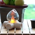 thumbnail image 3 of Bombilla LED de Llama de Fuego, Lámpara de Mesita de Noche con Efecto Chimenea, Iluminación Ambiental para Dormitorio, Decoración del Hogar, Luces de Noche para Fiestas., 3 of 5