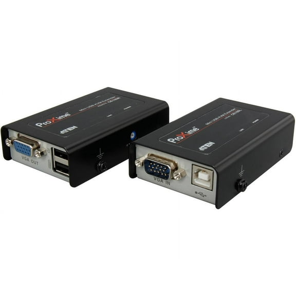 1-LOCAL 1-REMOTE USB VGA MINI USB KVM EXTENDER CAT5
