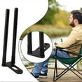 thumbnail image 4 of Carp Fishing Snag Bars Ears for Bite Alarms Windproof Windshield Snag Bar Tackle S, 4 of 10