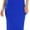 Royal, variant on ToBeInStyle Women's Thin Strap Racerback V-Neck Maxi Dress