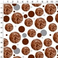 thumbnail image 2 of Chocolate Melted Chocoholic Premium Gift Wrap Wrapping Paper Roll Pattern, 2 of 2