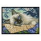 thumbnail image 3 of Kit Manualidades Arte Pared Cgtredaw DIY Con Ojos Azules Impresos Punto Cruz 14 Quilates DA126, 3 of 8