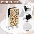 thumbnail image 6 of SEANATIVE Double Eyeglass Case with 2 Compartment Glasses Case Zipper Eyewear Pouch Soft Neoprene Sunglasses Pouch Travel Glasses Storage Pouch Bag, Hummingbird Pumpkin Fall Maple Leaf Beige, 6 of 7