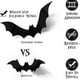 thumbnail image 2 of 60pcs Halloween Decorations Indoor 3D Scary Bats Wall Decor DIY Halloween Realistic Bat Decoration Creepy Stickers DIY Wall Decal, 2 of 5