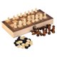 thumbnail image 4 of Juego de ajedrez de madera Hugo 3 en 1 plegable 24cm x 24cm x 18cm, 4 of 10