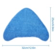 thumbnail image 3 of Almohadillas de limpieza triangulares de a de repuesto -CM, S7, S86, S86-C, limpiadoras a (paquete de 3) Macarena almohadillas de trapeador de vapor, 3 of 8