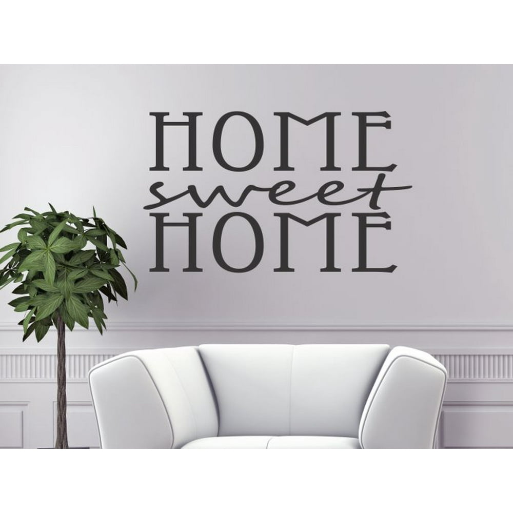 Vinyl Decals Home Sweet Home Kitchen Wall Words Art Stickers Home Decor