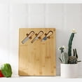 thumbnail image 3 of GUOOL Bamboo Cheese Board Set Serving Board for Birthday Accessories Unique Gifts 1, 3 of 9