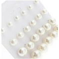 thumbnail image 2 of Teissuly New Womens Shining 12Pair Faux Pearl Round Earrings Jewelry Set, 2 of 2