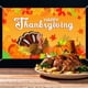 thumbnail image 5 of Ganfancp Acción de Gracias Temática de Fondo de Tela de Color Naranja Amarillo Serie de Acción de Gracias Cosechas Calabaza Hoja de Arce Turquía Decoración de La Fiesta Rebajas Hoy Liquidación 1* Tel, 5 of 6