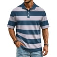 thumbnail image 2 of Men's Lightweight Athletic Polo Shirt - Breathable Dry Fit Golf Shirt for Summer, Solid Color Casual Business, 2 of 6
