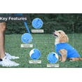 thumbnail image 3 of Chaleco polar Jacko & Co para perros pequeños con correa para perros pequeños, 3 of 8