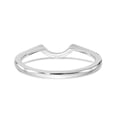 thumbnail image 5 of 14K White Gold Ring Band Wedding Diamond Round , Size 9, 5 of 7