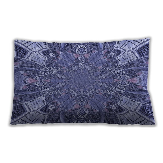 Ahgly Company Indoor Rectangular Contemporary Lumbar Throw Pillow, 13 inch by 19 inch