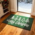 thumbnail image 3 of Non- Washable Merry Bathroom Mat Colorful Modern Carpet for Bathroom Absorbent Fine Fiber Cute Decorative Area Rug, 3 of 7