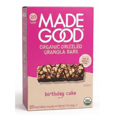Made Good Birthday Cake Chocolate Drizzled Granola 20bars