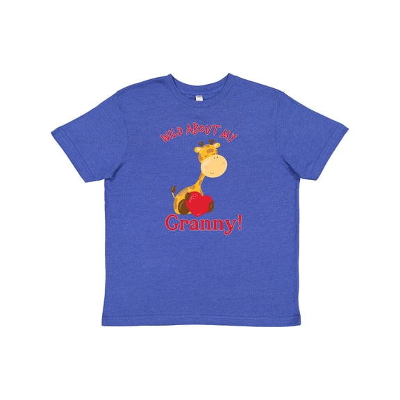 Inktastic Wild About my Granny Youth T-Shirt