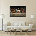 thumbnail image 3 of ALOUYA The Last Supper Wall Art Decor, African American Jesus Christ Last Supper Picture For Dining Room, Decoration Home Bedroom Wall Art Poster Unframe: 20x16inch(50x40cm), 3 of 6