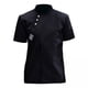 thumbnail image 1 of 2xChaqueta De Chef Ropa De Cocina De Manga Corta Abrigo De Chef Simple Para Restaurante Negro XXXL, 1 of 7