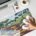thumbnail image 4 of Colorful World&nbsp;mouse Padswaterproofwashable&nbsp;for Office Home Work Gaminggaming Mouse PadRubber Base Mousepad with Stitched Edges 31.5x11.8inches, 4 of 7