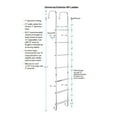 thumbnail image 2 of Stromberg Carlson LA-401BA Black Universal RV Outdoor Ladder, 2 of 2