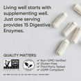 thumbnail image 5 of Sports Research® Digestive Enzymes with Probiotics & Ginger - Plant Based Vegan Certified Non-GMO (90 Softgels), 5 of 8