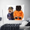 thumbnail image 3 of Tapestry Cat Police for Bedroom Wall Hanging 60 X90 IN, 3 of 3