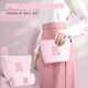 thumbnail image 3 of Bolsa de cosméticos Btffitting personalizada para aniversario para esposa, color rosa, 3 of 7