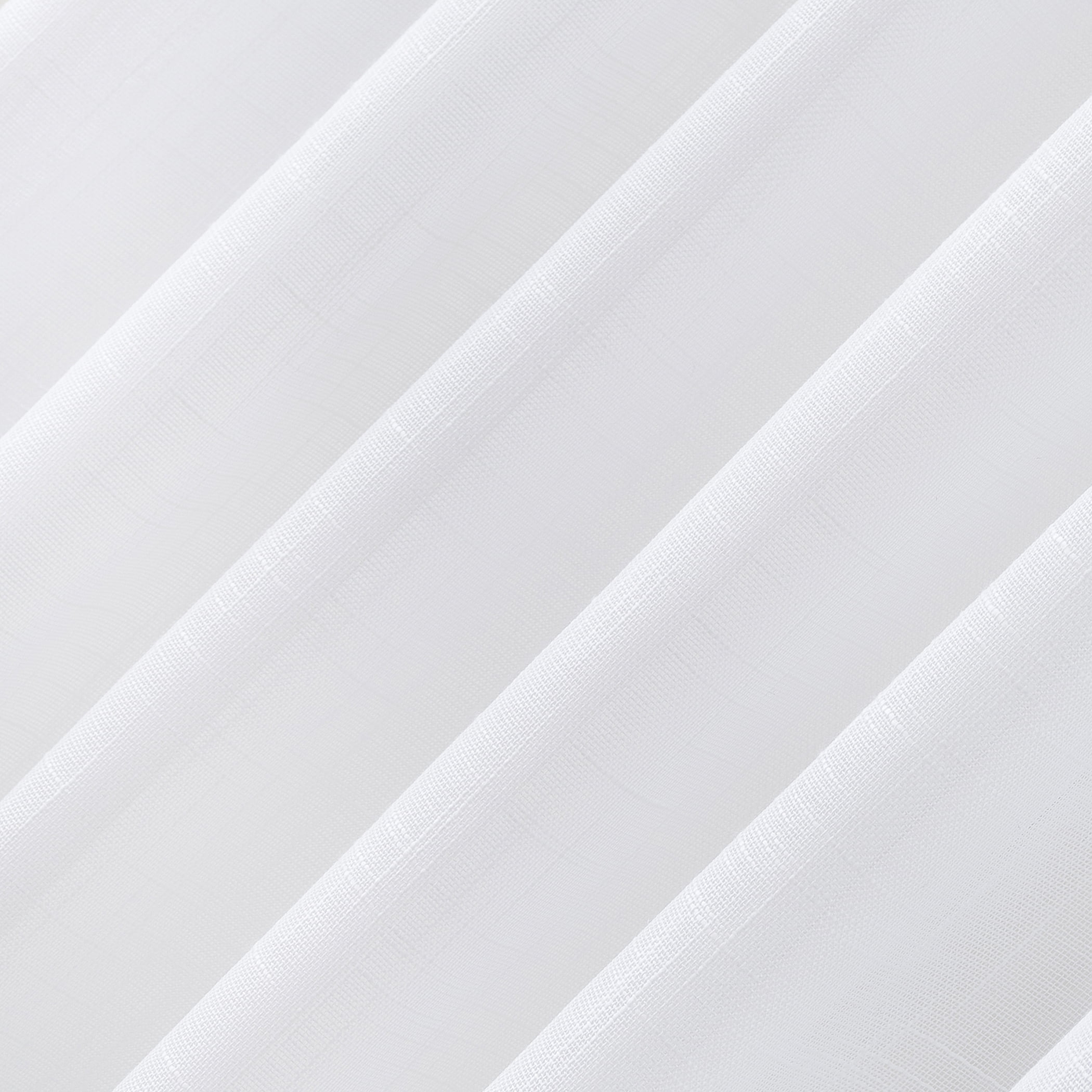 No. 918 Ceri Linen Texture Jute Tabs Semi-Sheer Tab Top Curtain Panel