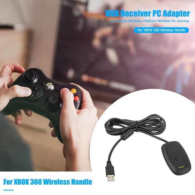 Professional Game Console Controller PC Receiver Gaming Accessories Wireless Gamepad USB Receiver for Xbox360 Console