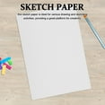 thumbnail image 4 of WHAMVOX 100 Sheets Children's Drawing Paper Blank Sketch Paper for Beginner Practice Art Projects Graffiti and Calligraphy A4 Size Paper, 4 of 8