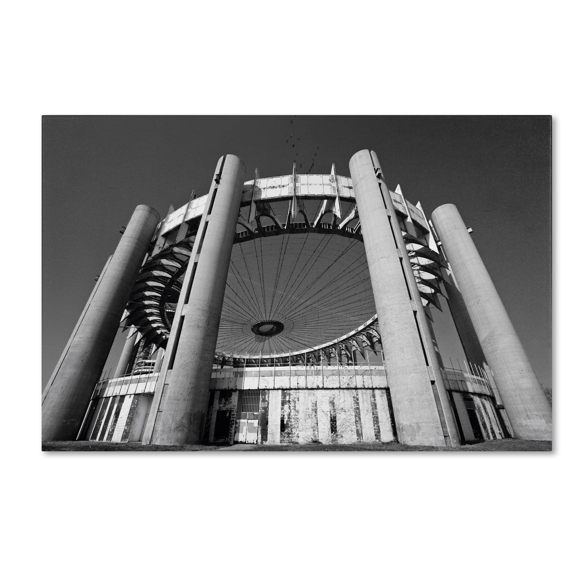 Trademark Fine Art "Flushing Meadow Worlds Fair" Canvas Art by Yale Gurney