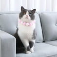 thumbnail image 4 of Reheyre Decorative Plush Balls Pet Collar - Fastener Tape - Christmas Pompom Collars - for Birthdays, 4 of 8