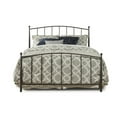 thumbnail image 2 of Hillsdale Furniture Warwick Gray Bronze Metal Queen Bed, 2 of 5
