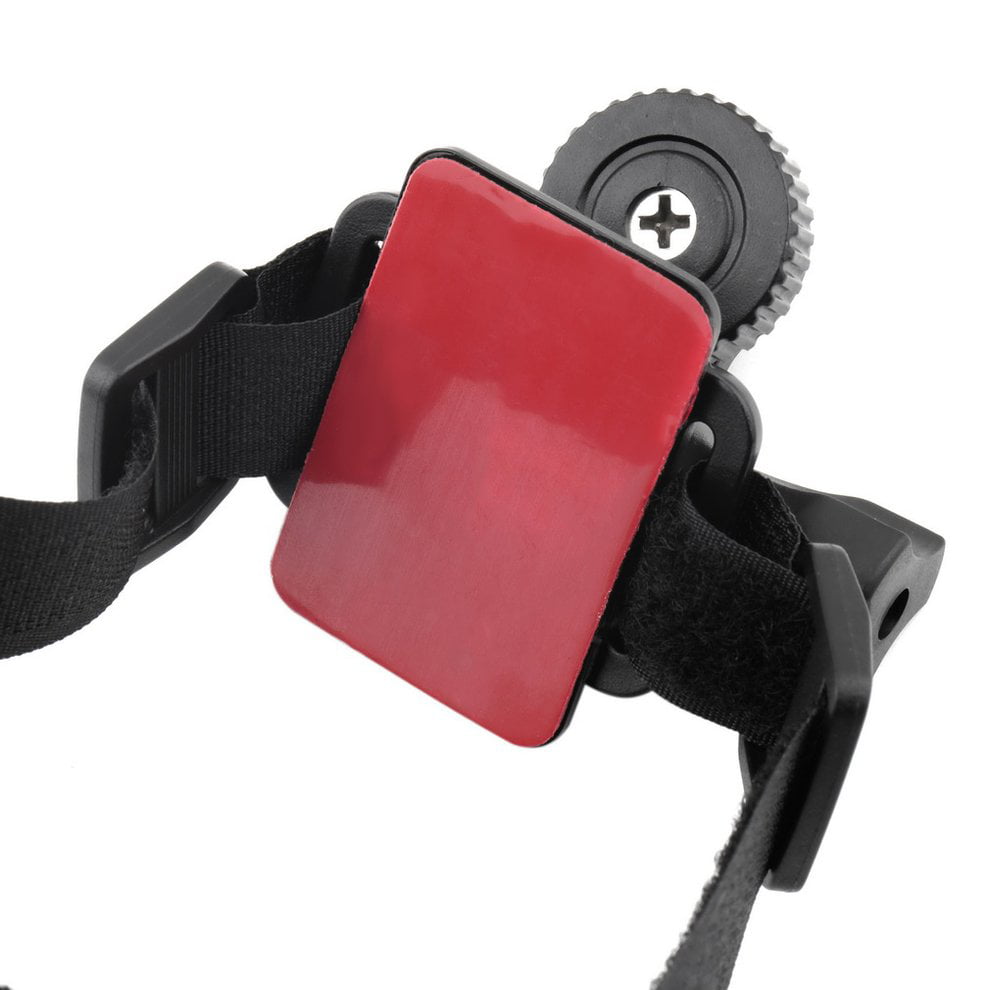 Mandalaa Adjustable Head Vented Helmet Strap Mount for Mobius Actioncam Sports Camera Video Dv Dvr Bike Helmet Mount Bicycle Holder