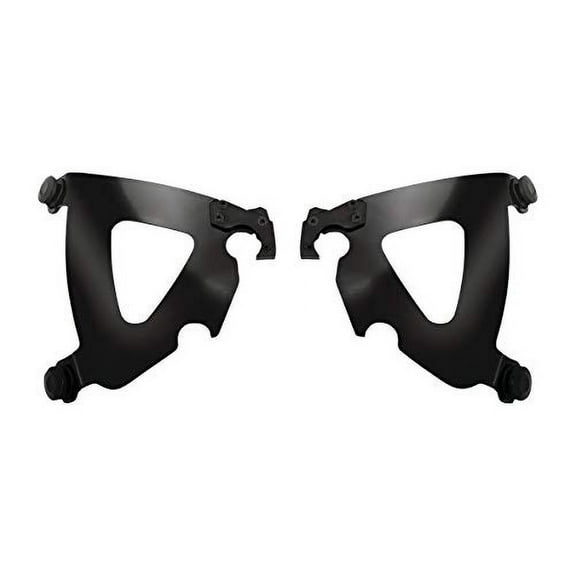 Memphis Shades Trigger-Lock Plate-Only Kit (Black/Road Warrior Fairing) for