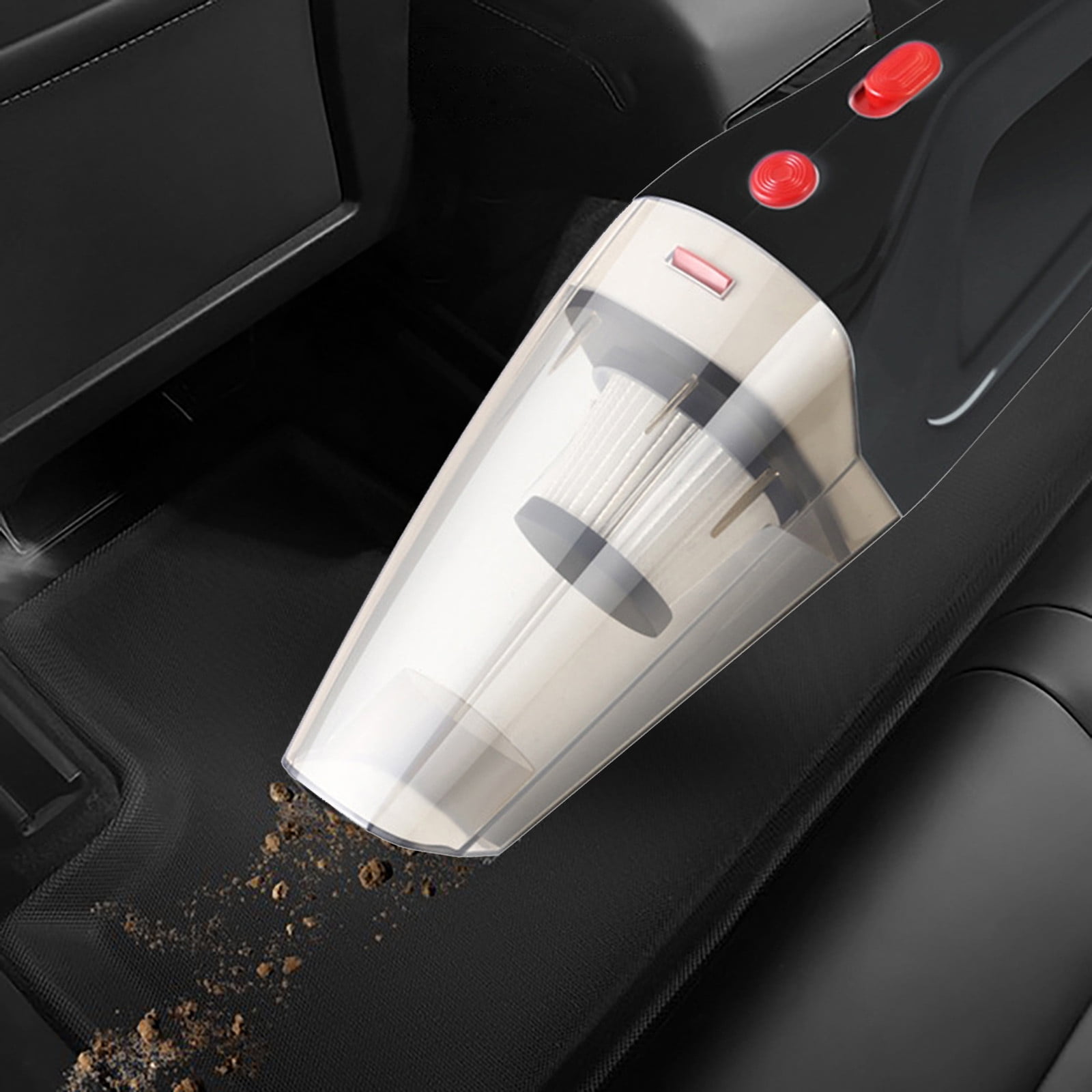LSLJS Handheld Vacuum Cleaner, Small Wired Car Vacuum 8000Pa High Power  Suction Hand Vacuum with Cigarette Lighter Plug, 12V Hand Held Car Dust  Buster Vehicle Household Dual-Use for Car Home