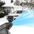 thumbnail image 4 of DEBGFS Best Bargains Turbo Snow Blower - Cordless Electric Snow Cleaner with 70-Min Runtime  LED Light & 4-Speed Settings | Portable 7.4V/13W Handheld Blower for Cars  Keyboards & Home |, 4 of 9