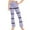 Purple, variant on Odeerbi 2-13 Years Toddler Girls Wide Leg Yoga Pants Striped Workout Dance Athletic Sports Pants Cute Elasticity High Waist Straight Leg Pants