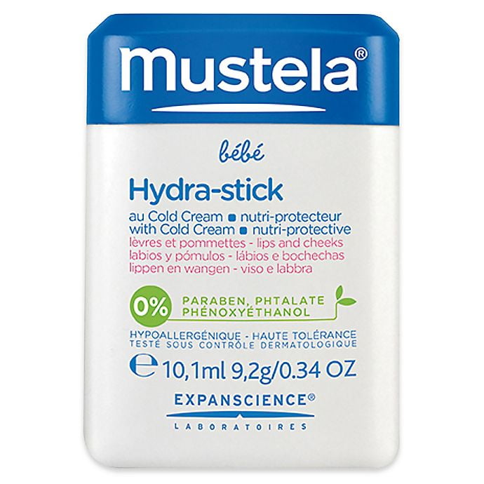 Baby, Nourishing Stick with Cold Cream, 0.32 oz (9.2 g), Mustela
