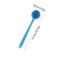 thumbnail image 2 of Long Handle Shower Scrubber Silicone Bath Brush for Exfoliation and Skincare Shower Tool, 2 of 4