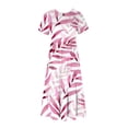 thumbnail image 5 of IROINNID Summer Dresses for Women 2024, Women Wedding Guest Maxi Dresses with Short Sleeve and Round Neck Printed Summer Casual Outfits Dress, 5 of 5