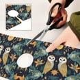 thumbnail image 6 of Yayeee Faucet Mat for Kitchen Sink 30" Diatomite Long Splash Guard Pad, Brown Mystical Owls, 6 of 7
