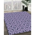 thumbnail image 2 of Ahgly Company Indoor Rectangle Patterned Deep Periwinkle Purple Area Rugs, 3' x 5', 2 of 6