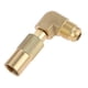 thumbnail image 2 of 3/8 Inch Male Flare Propane Elbow Adapter Conversion Fitting for Blackstone Camping Grill 17In and, 2 of 5