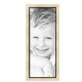 thumbnail image 2 of ArtToFrames 10" x 26" Silver with Black Lip Picture Frame, 10x26 inch Multi Wood Poster Frame (WOM-5193),  Pack, 2 of 7