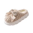 thumbnail image 2 of KEVCHE Womens Fuzzy Slippers , Cozy Warm Cushion Anti-Slip Grip , Indoor Outdoor House Slippers, 2 of 3